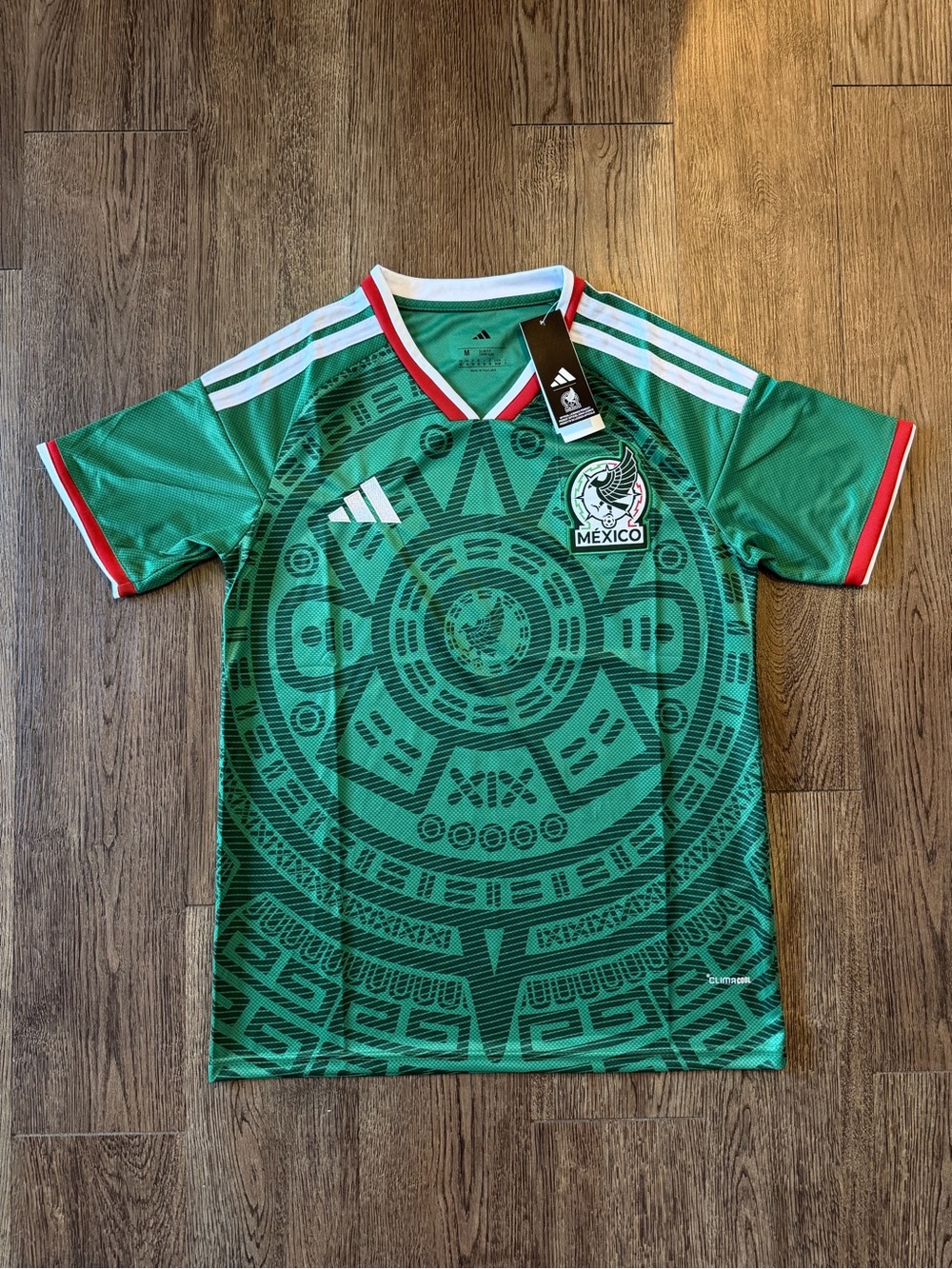 Adidas Mexico World Cup 2026 Green Home Jersey, Size M